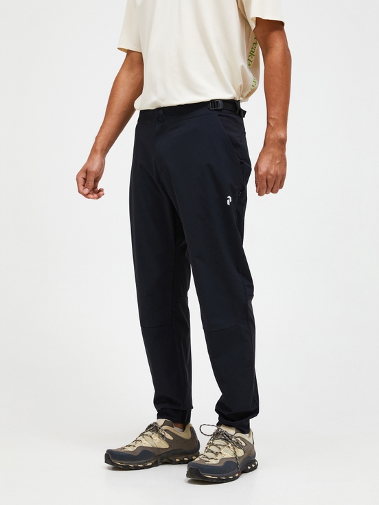 Black Men Peak Performance Trail Pants | US-IYTWK4978