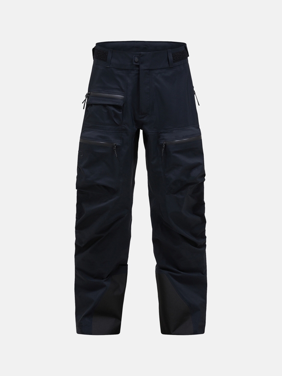 Black Men Peak Performance Vislight Gore-tex C-knit 3l Shell Ski Pants | US-MIYRQ2348