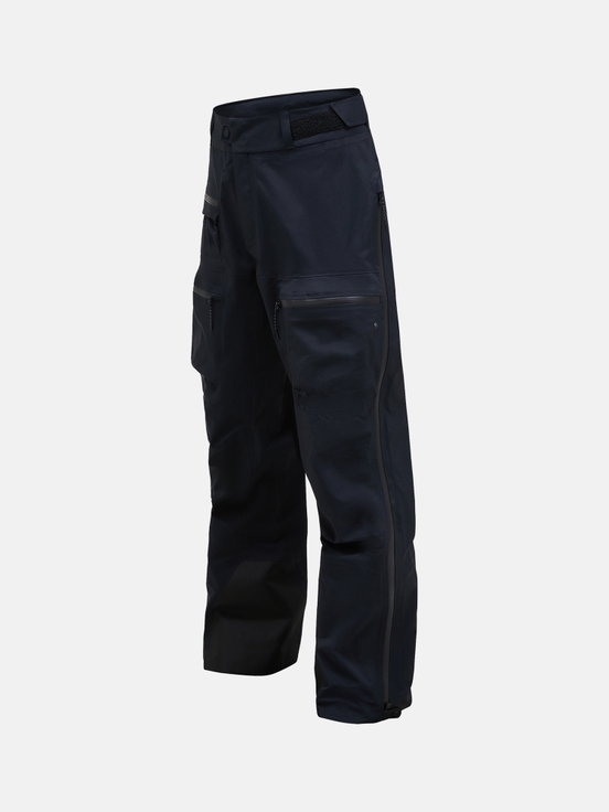 Black Men Peak Performance Vislight Gore-tex C-knit 3l Shell Ski Pants | US-MIYRQ2348