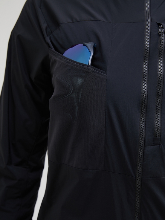 Black Men Peak Performance Vislight Polartec® Alpha™ Insulated Wind Jacket | US-XSTVW8316