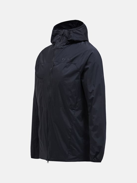 Black Men Peak Performance Vislight Polartec® Alpha™ Insulated Wind Jacket | US-XSTVW8316