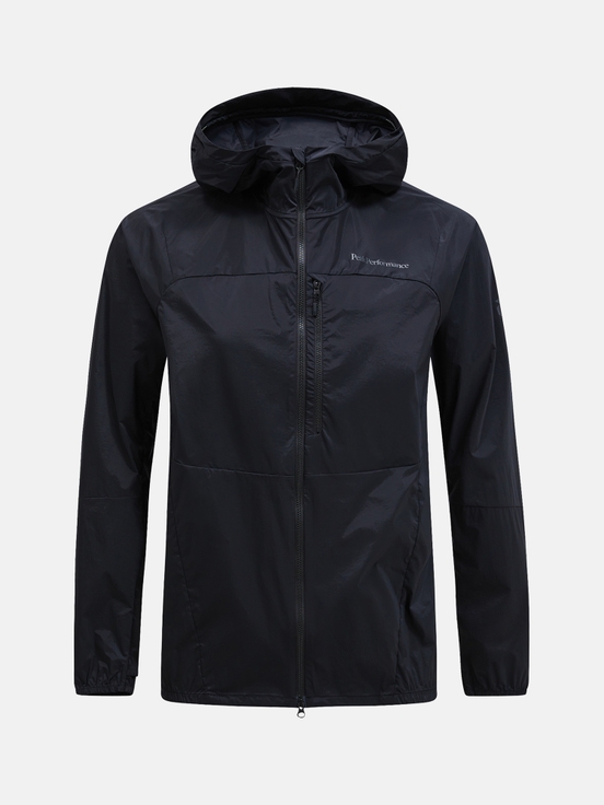 Black Men Peak Performance Vislight Wind Jacket | US-SRBMJ1587