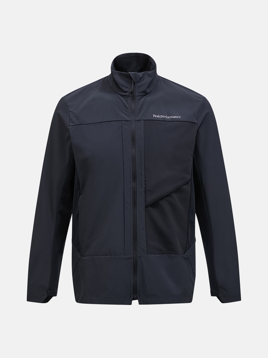 Black Men Peak Performance Windblock Stretch Shell Jacket | US-JXFCB2941