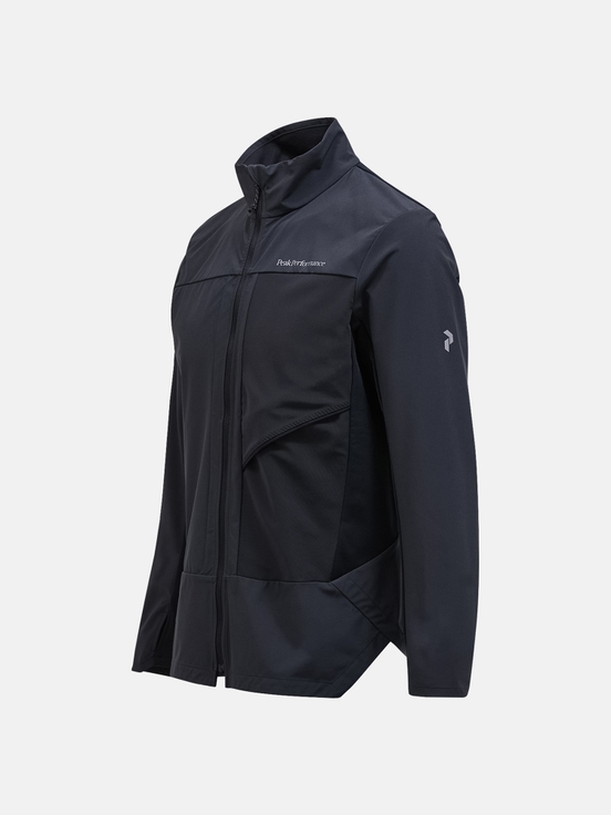 Black Men Peak Performance Windblock Stretch Shell Jacket | US-JXFCB2941