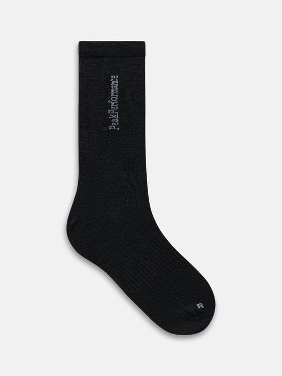 Black Men Peak Performance Wool Socks | US-IKPLC4298