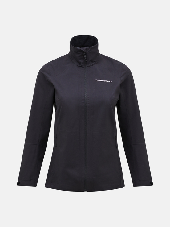 Black Women Peak Performance 2.5l Shell Jacket | US-EXPYB2945