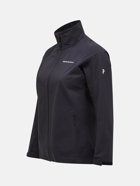 Black Women Peak Performance 2.5l Shell Jacket | US-EXPYB2945