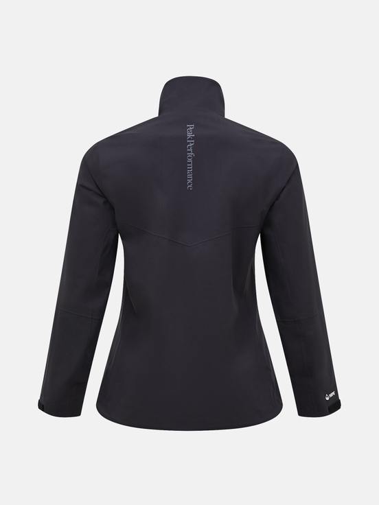 Black Women Peak Performance 2.5l Shell Jacket | US-EXPYB2945