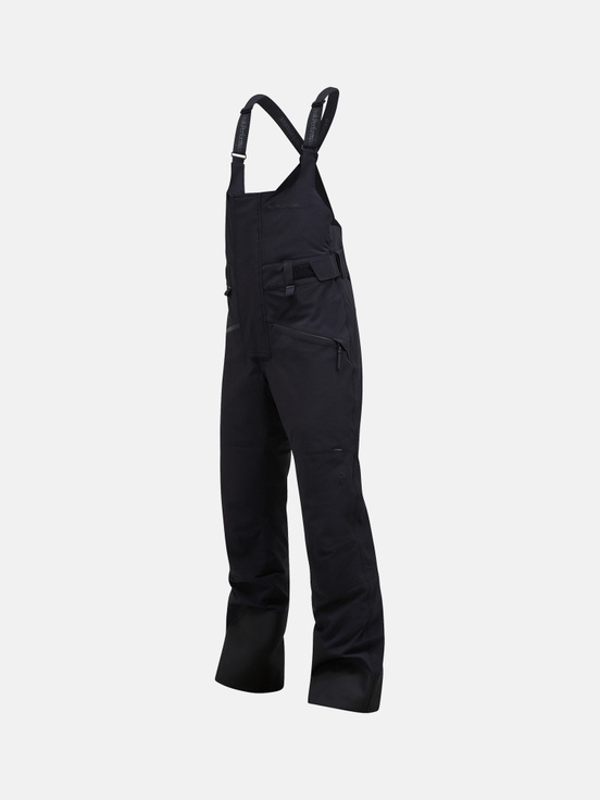 Black Women Peak Performance 2l Insulated Shell Stretch Bib Pants | US-VIUFJ9381