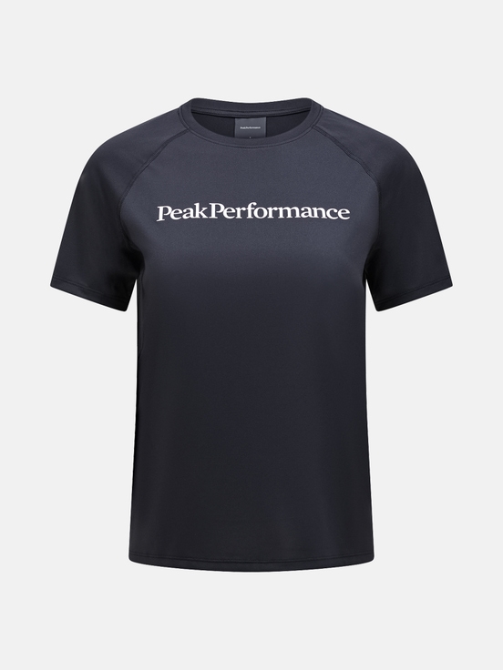 Black Women Peak Performance Active T-shirt | US-FGQIV2814