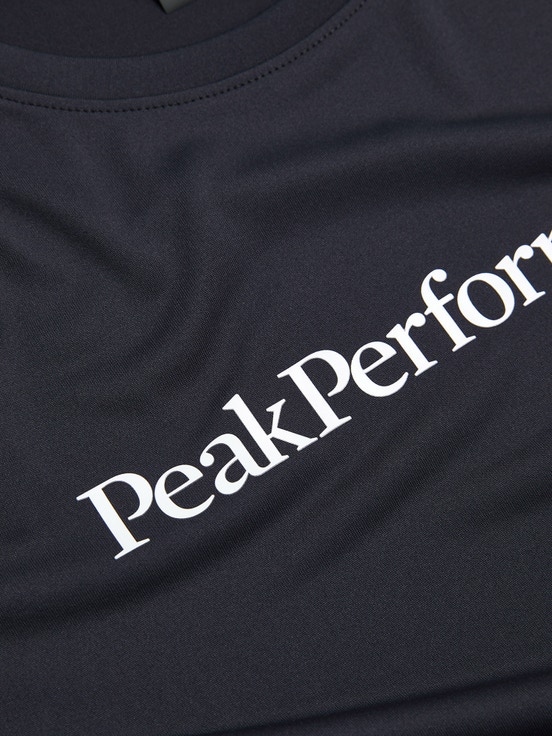 Black Women Peak Performance Active T-shirt | US-FGQIV2814