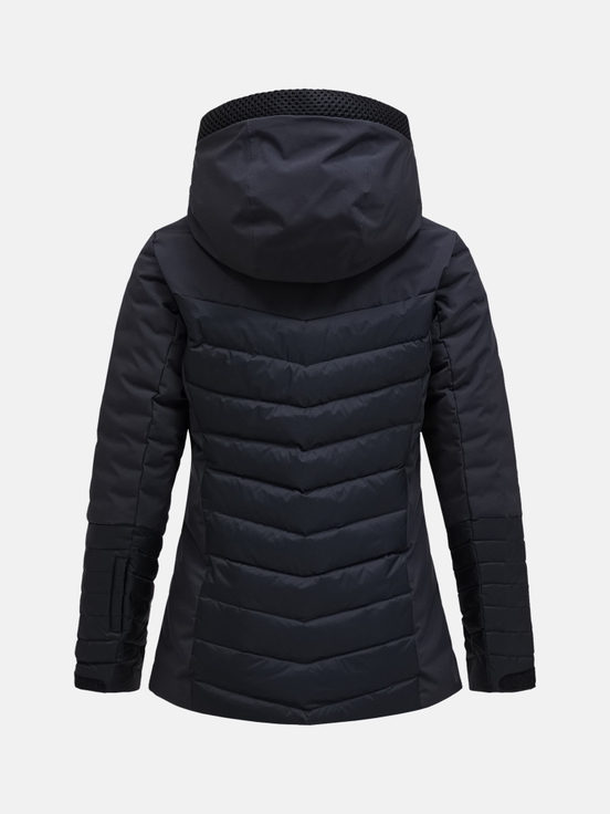 Black Women Peak Performance Blackfire Down Ski Jacket | US-EYTAW8206