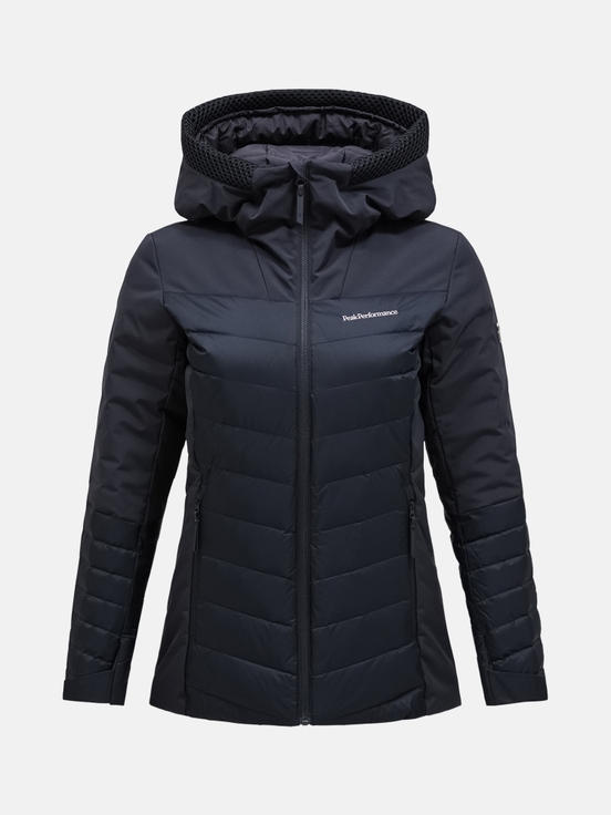 Black Women Peak Performance Blackfire Down Ski Jacket | US-EYTAW8206