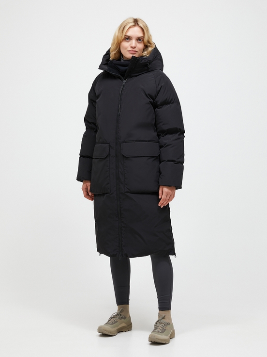 Black Women Peak Performance Bluebird Down Coat | US-KGNFR6971