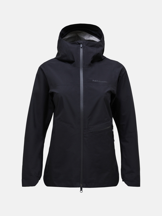 Black Women Peak Performance Commuter Gore-tex 2.5l Paclite Shell Jacket | US-CMBQS4128