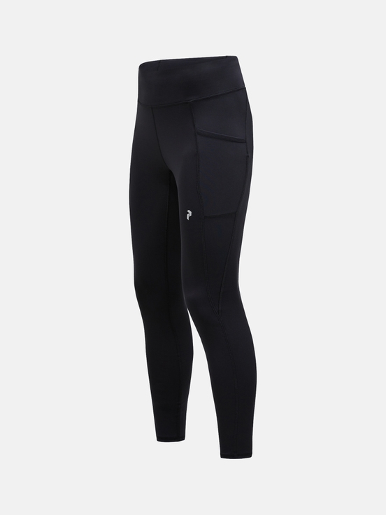 Black Women Peak Performance Flow Tights | US-IHOAJ7408