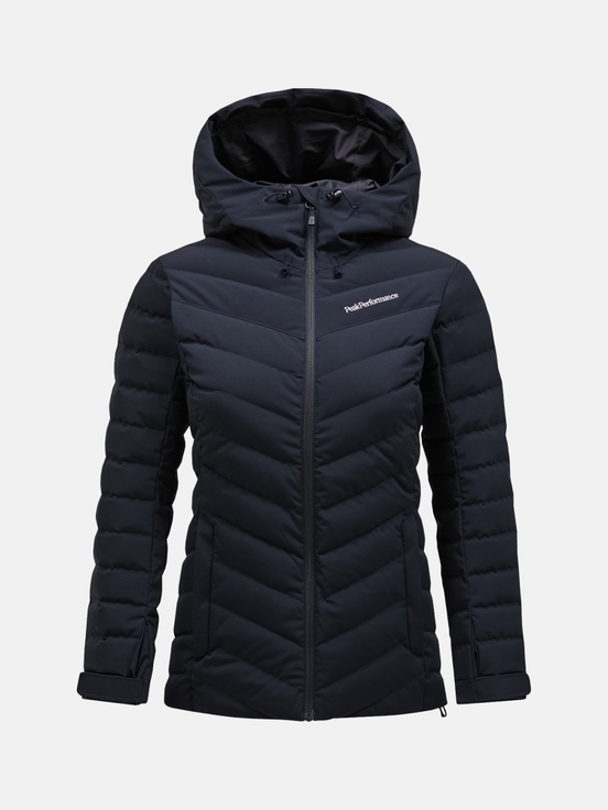 Black Women Peak Performance Frost Down Ski Jacket | US-DOGVJ7243