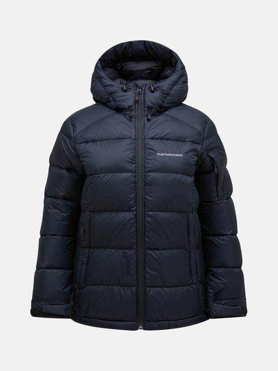 Black Women Peak Performance Frost Down Jacket | US-AONMF6042