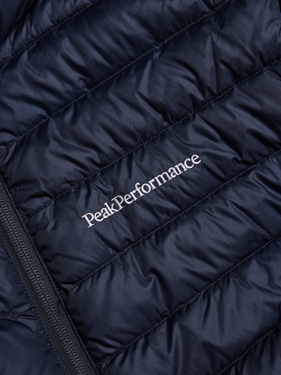 Black Women Peak Performance Frost Hood Down Jacket | US-QGAFS9647