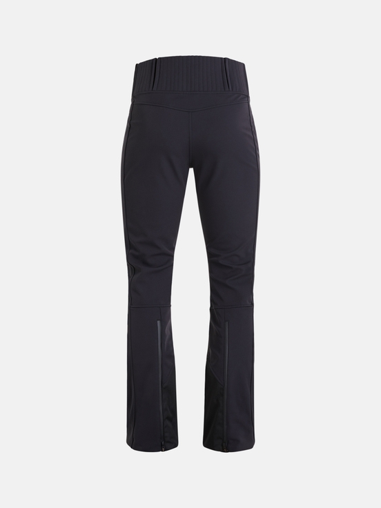 Black Women Peak Performance High Stretch Ski Pants | US-SLVMR8053