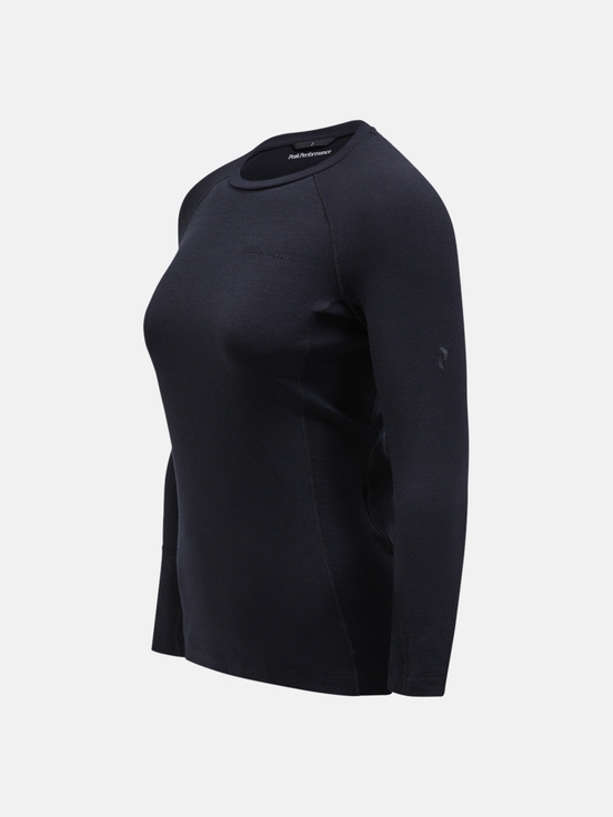 Black Women Peak Performance Magic Crew Base Layer | US-VOPWY1853