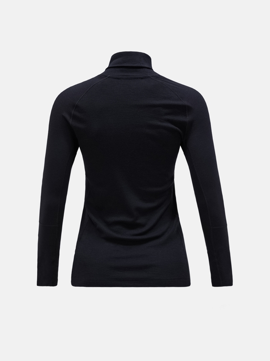 Black Women Peak Performance Magic Rollneck Base Layer | US-DIKYH6201