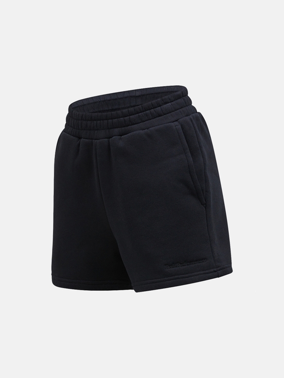 Black Women Peak Performance Original Small Logo Shorts | US-MBVIZ4903