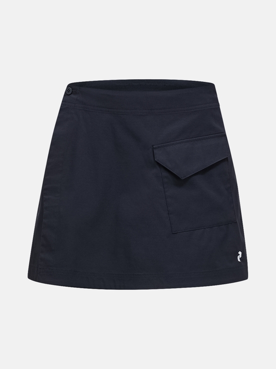 Black Women Peak Performance Player Pocket Skirt | US-JACLK4568