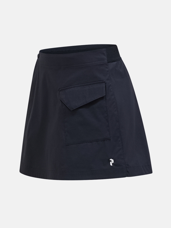 Black Women Peak Performance Player Pocket Skirt | US-JACLK4568