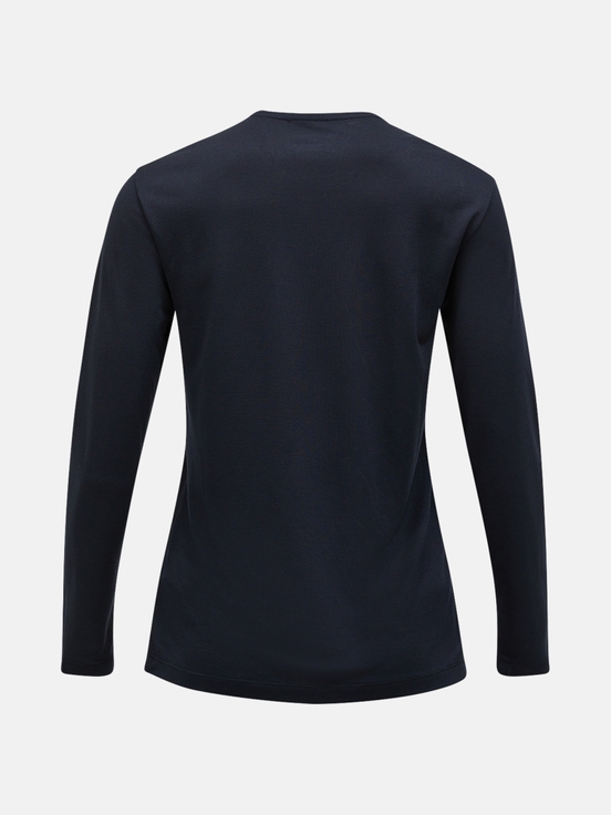 Black Women Peak Performance Polartec® Delta™ Longsleeve T-shirt | US-BXNZC7193