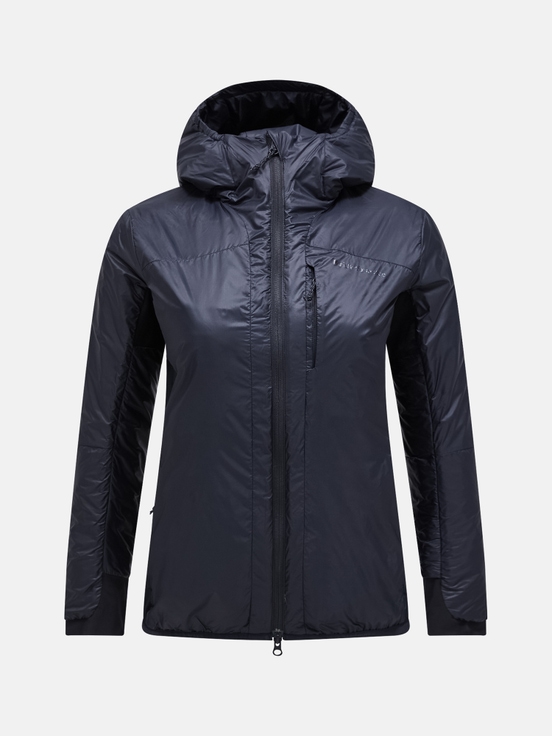 Black Women Peak Performance Radiance Hood Winter Jacket | US-VQLBG4173