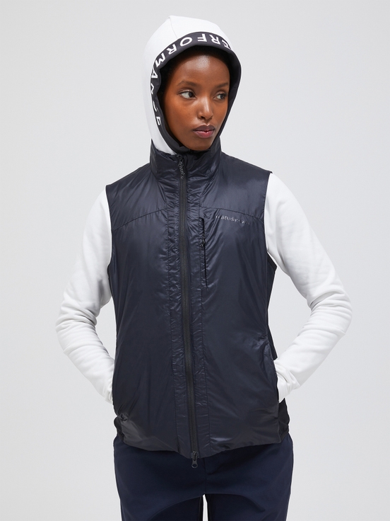 Black Women Peak Performance Radiance Hybrid Vest | US-JBFWX6923