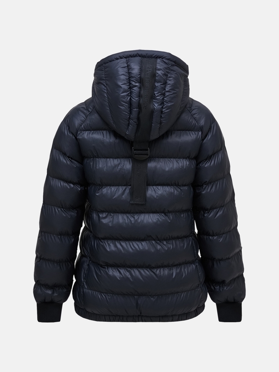 Black Women Peak Performance Tomic Insulated Hood Winter Jacket | US-JYAIR8025