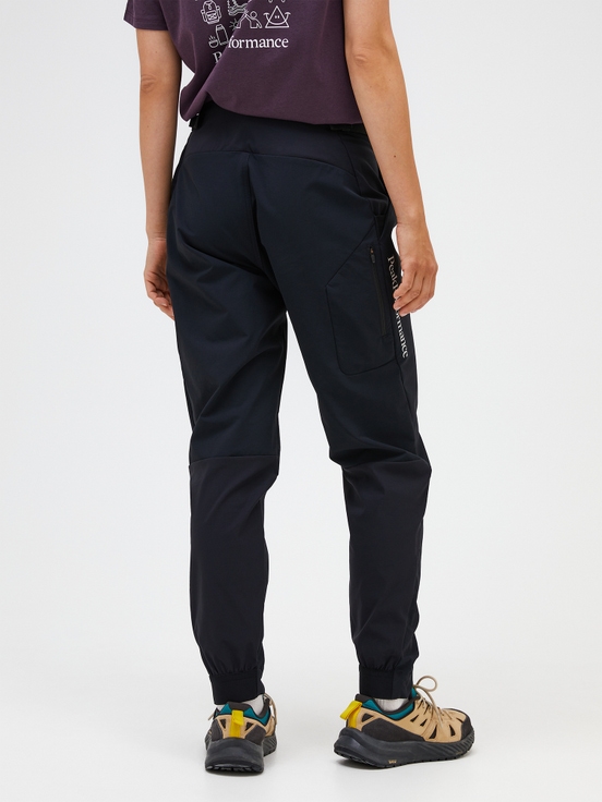 Black Women Peak Performance Trail Pants | US-AYBUL0965