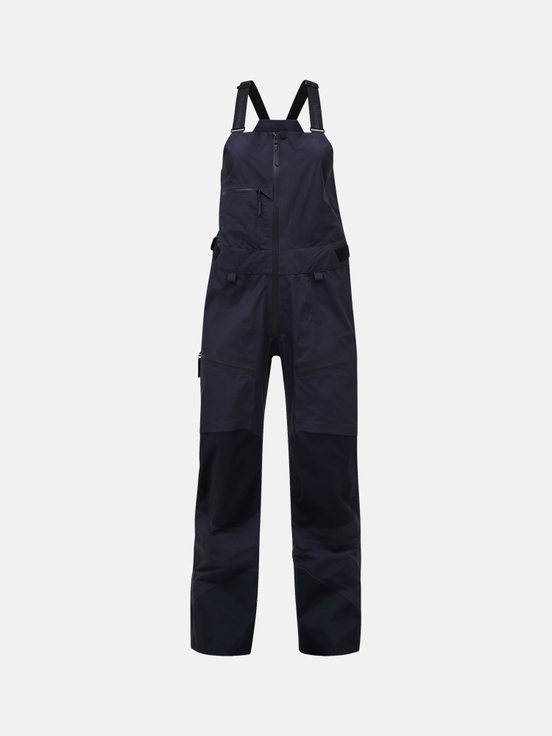 Black Women Peak Performance Vertical Gore-tex Pro 3l Shell Bib Pants | US-BGPME8947