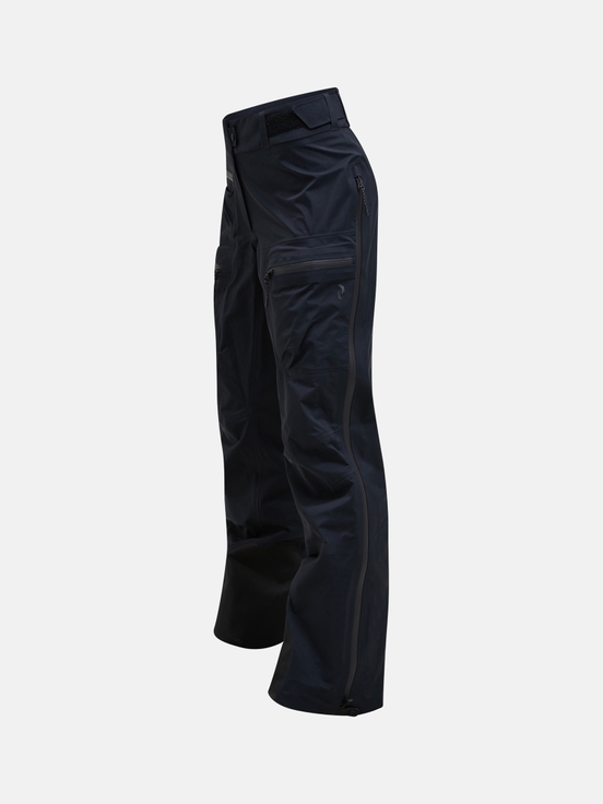 Black Women Peak Performance Vislight Gore-tex C-knit 3l Shell Ski Pants | US-TXLNH4203