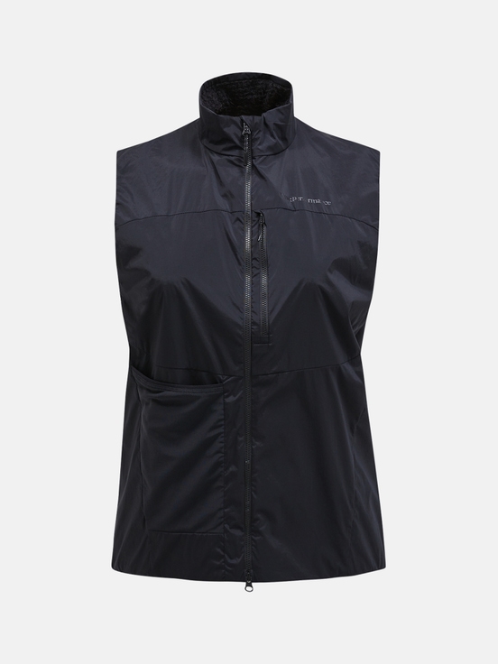 Black Women Peak Performance Vislight Polartec® Alpha™ Vest | US-ERSKA5813