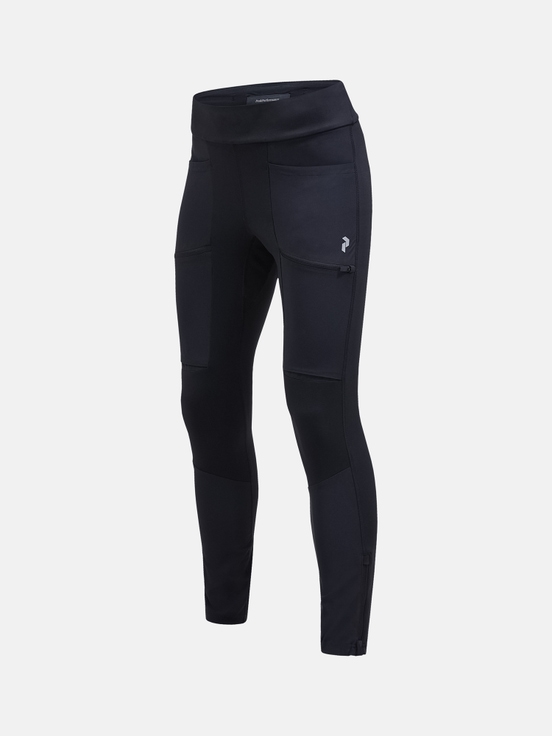 Black Women Peak Performance Vislight Track Tights | US-WFXPD4026