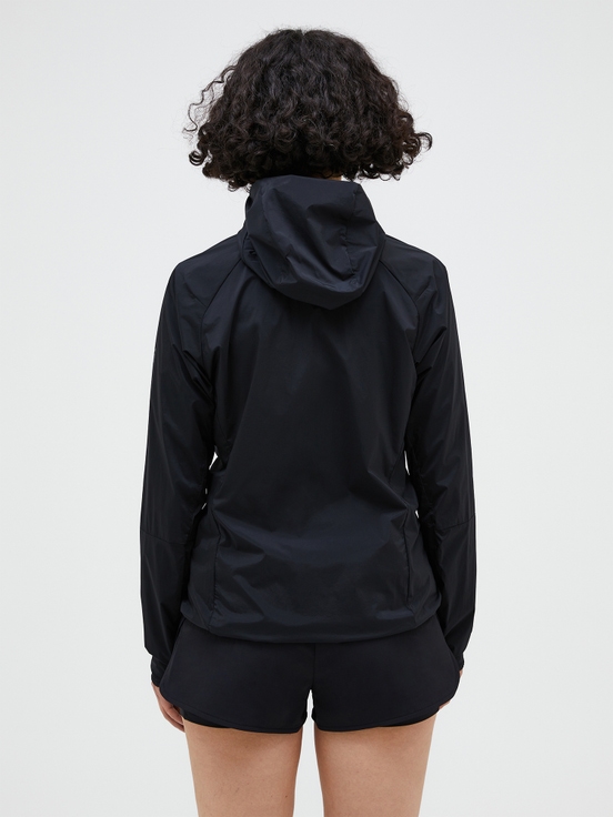 Black Women Peak Performance Vislight Wind Jacket | US-LHXUZ4253