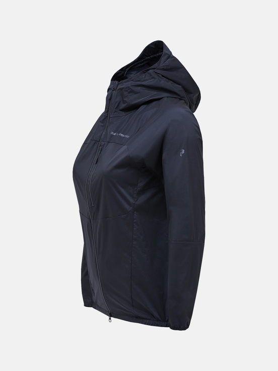 Black Women Peak Performance Vislight Wind Jacket | US-LHXUZ4253