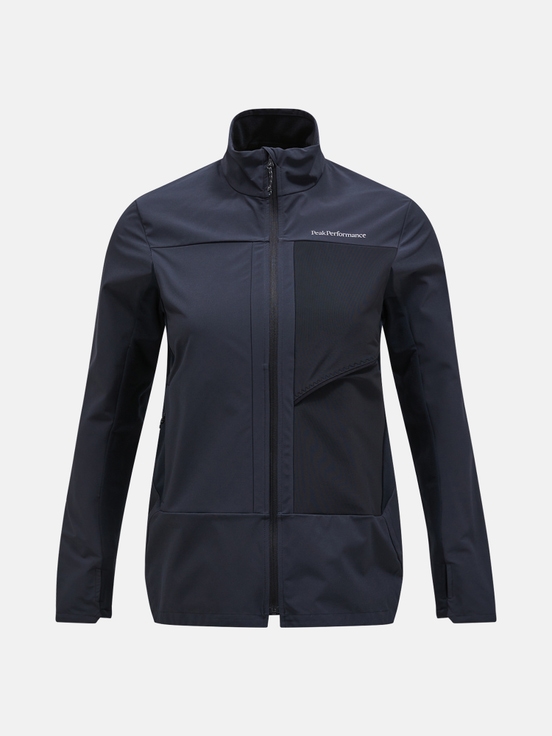 Black Women Peak Performance Windblock Stretch Shell Jacket | US-RCVLG1045