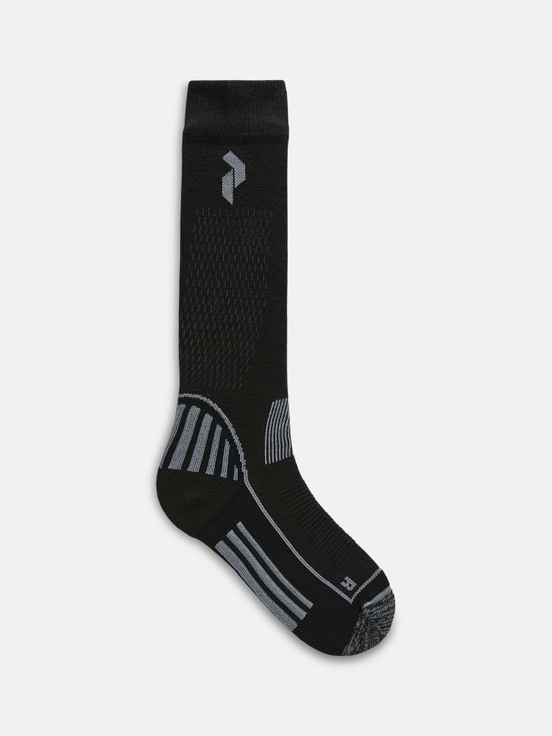 Black / Grey Men Peak Performance Ski Socks | US-ZRYSE3659