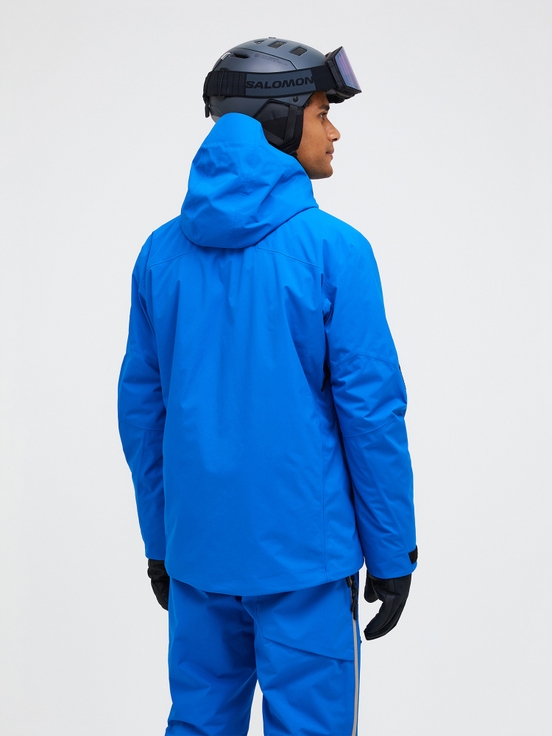 Blue Men Peak Performance Alpine Gore-tex 2l Flo Edition Ski Jacket | US-QGKYE7809