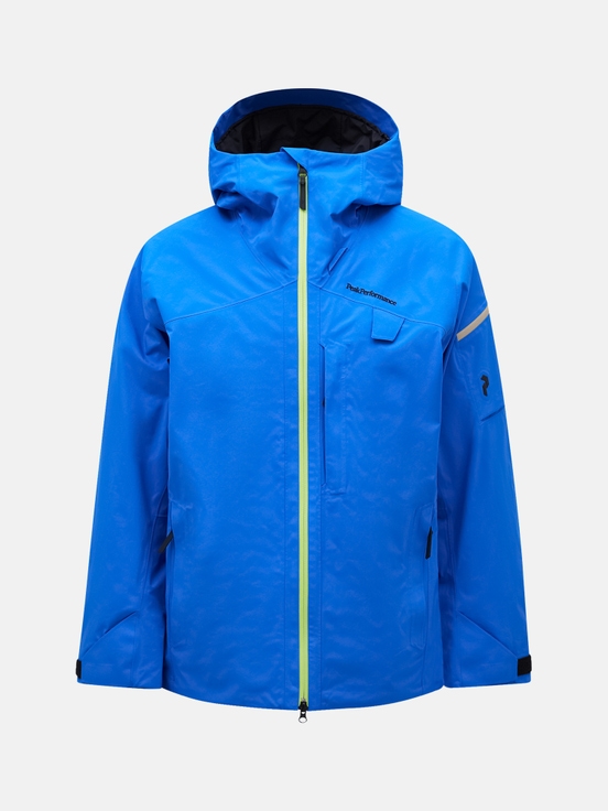 Blue Men Peak Performance Alpine Gore-tex 2l Flo Edition Ski Jacket | US-QGKYE7809