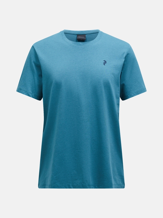 Blue Men Peak Performance Explore Graphic T-shirt | US-OVAGQ1382