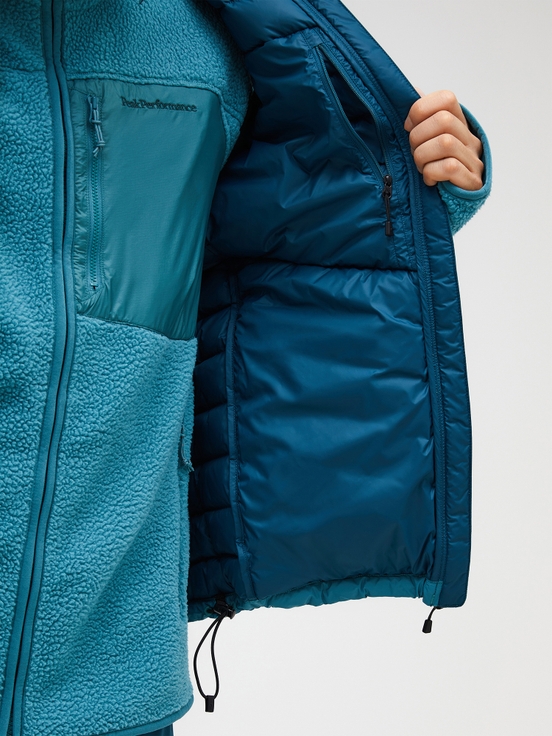 Blue Men Peak Performance Frost Down Vest | US-YFSZA0894