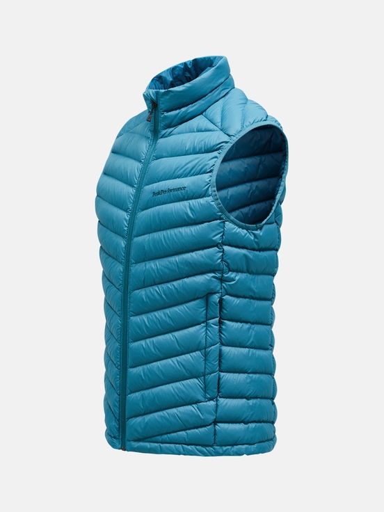 Blue Men Peak Performance Frost Down Vest | US-YFSZA0894