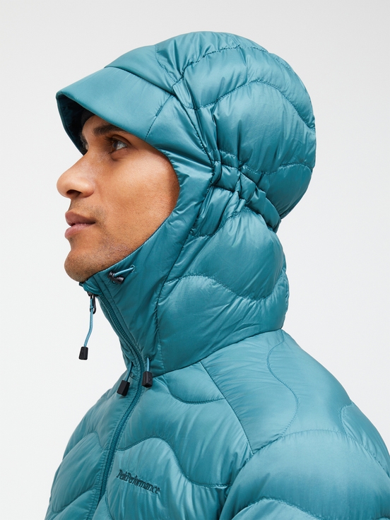 Blue Men Peak Performance Helium Hood Down Jacket | US-PGFNM1204