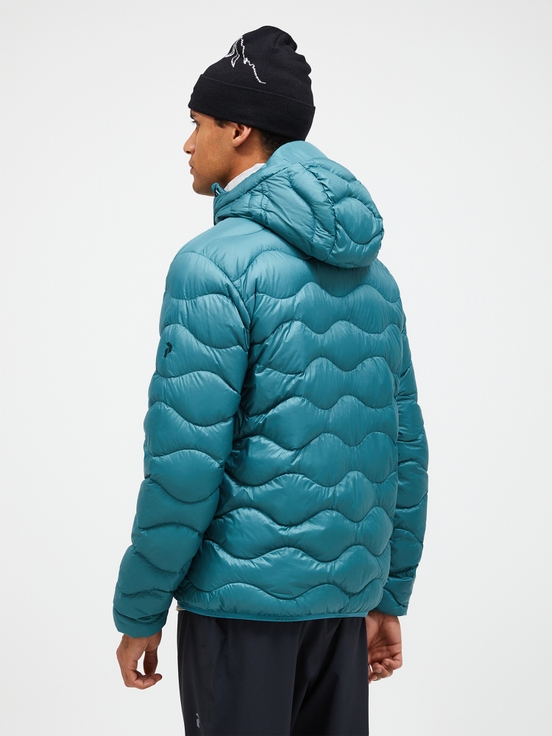 Blue Men Peak Performance Helium Hood Down Jacket | US-PGFNM1204