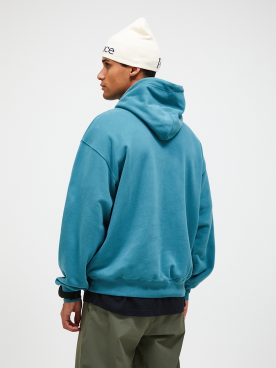 Blue Men Peak Performance Original Terry Hoodie | US-UDQSI4937